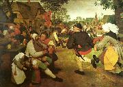 Pieter Bruegel bonddansen oil painting reproduction